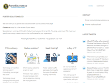 Tablet Screenshot of fostersolutions.net